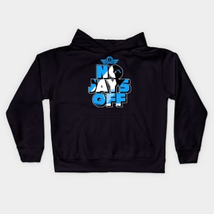 Jay All Day Dark Power Blue Kids Hoodie